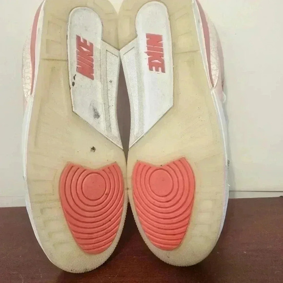 NIKE Air Jordan Retro 3 Rustic Pink EUC Size 10 - Picture 11 of 11